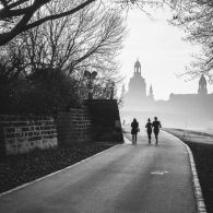 Frauenkirche Dresden morgens