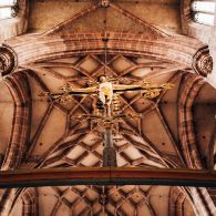 Nürnberg St. Lorenz Jesus am Kreuz