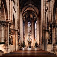 Nürnberg Sankt Sebaldus Kirche Kirchenschiff