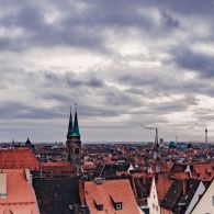Blick von der Kaiserburg Nürnberg