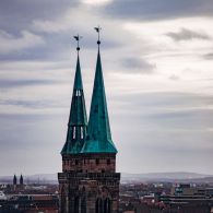 Nürnberg Sankt Sebaldus Kirche Kirchturm