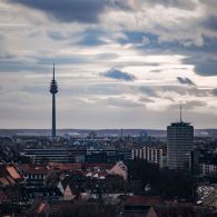 Blick von der Kaiserburg Nürnberg