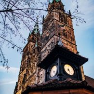 Nürnberg Wetterhäuschen Lorenzkirche