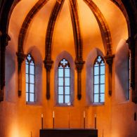Nürnberg St. Klarakirche Altarraum