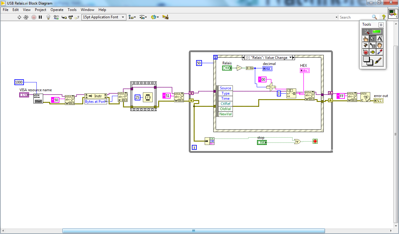 USB Relay ICSE012A / ICSE013A / ICSE014A LabVIEW